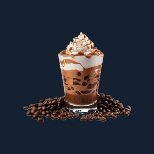 Indulgent chocolate iced coffee treat