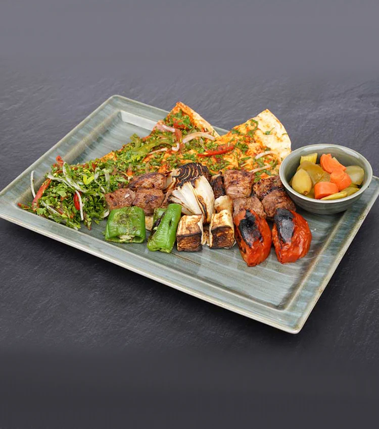 Grilled Lamb Skewer Plate